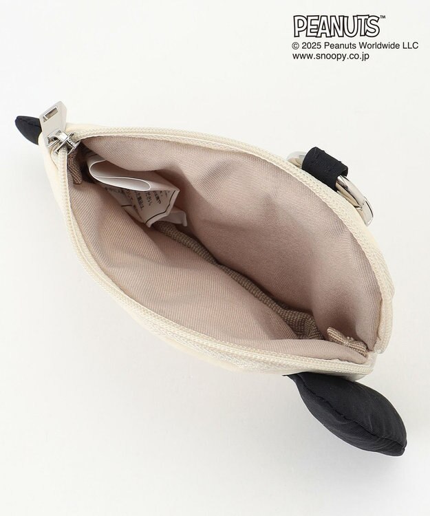 Y'SACCS SNOOPYデザイン　ギャザー2wayミニトート グレー