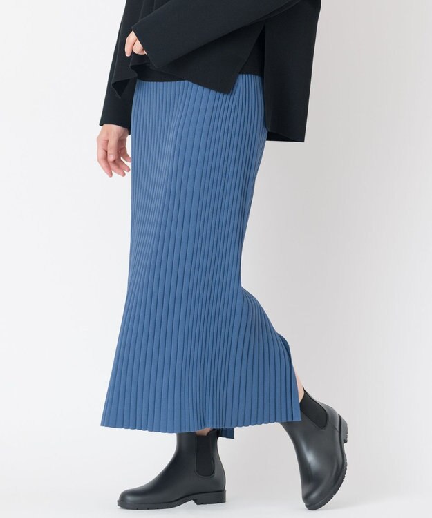 ONWARD Reuse Park 【組曲】スカート秋冬 ブルー