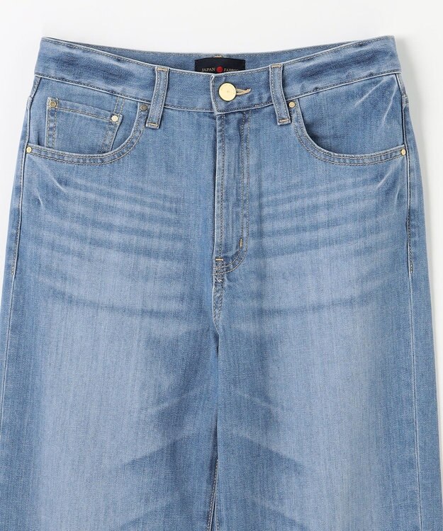 ANY L 【洗濯機可能/ストレッチ】ライトウェイトデニム フェードインディゴ