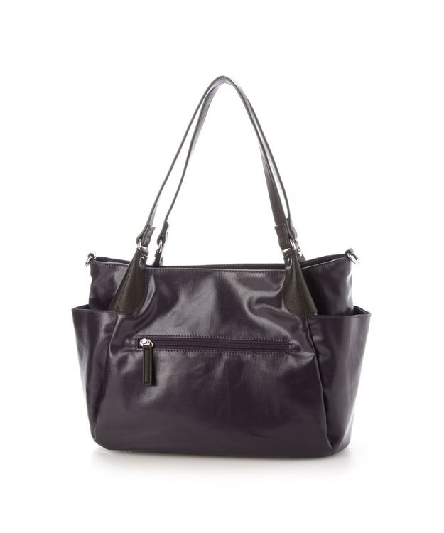 LA BAGAGERIE EMAILLERシリーズ　2wayトート　Sサイズ パープル