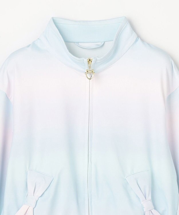 ANY KIDS 【洗濯機可能/速乾/接触冷感/水陸両用】UVカット ラッシュガード レインボー