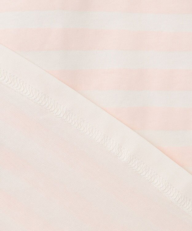 組曲 KIDS 【150-160㎝】【UVケア】グリーンバンド Tシャツ ピンク系1