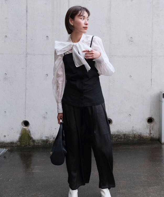 Green Parks AnriettMusee キャミビスチェ Black