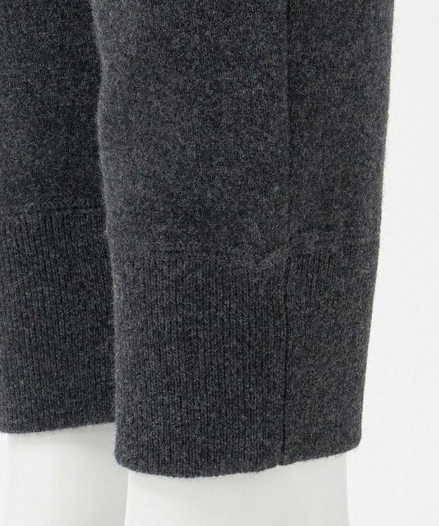 23区 【R(アール)】マイクロンメリノウール ジョガーパンツ チャコールグレー系