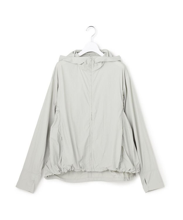 J.PRESS YORK STREET 【WOMEN】ラッシュガード サンシェードパーカー ライトグレー系