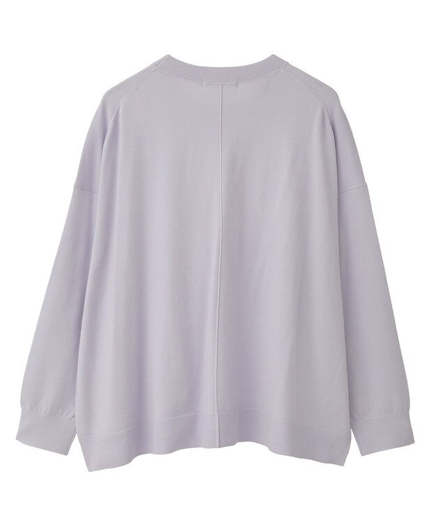 AMERICAN HOLIC バイパチルーズニットプルオーバー ライラック