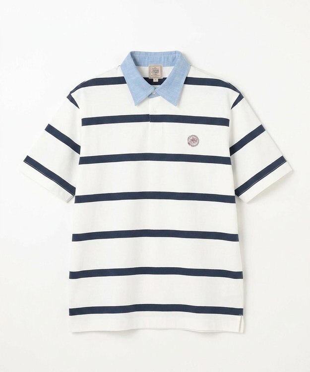 J.PRESS MEN 【J.PRESS YACHT CLUB】アーバンリゾート デザインポロシャツ ホワイト系9