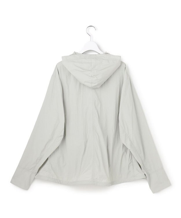 J.PRESS YORK STREET 【WOMEN】ラッシュガード サンシェードパーカー ライトグレー系