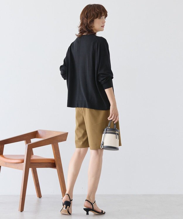 AMERICAN HOLIC バイパチルーズニットプルオーバー Black