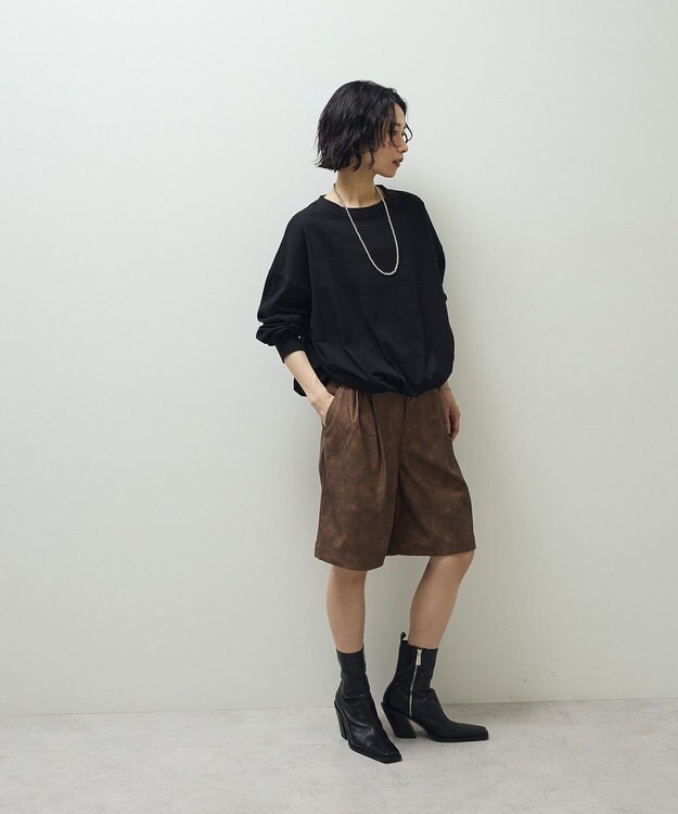 Green Parks バルーンドッキングプルオーバー Black