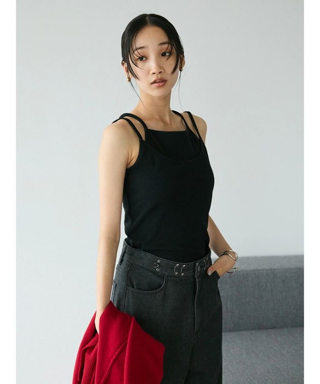 CRAFT STANDARD BOUTIQUE 重ね着風キャミソール White