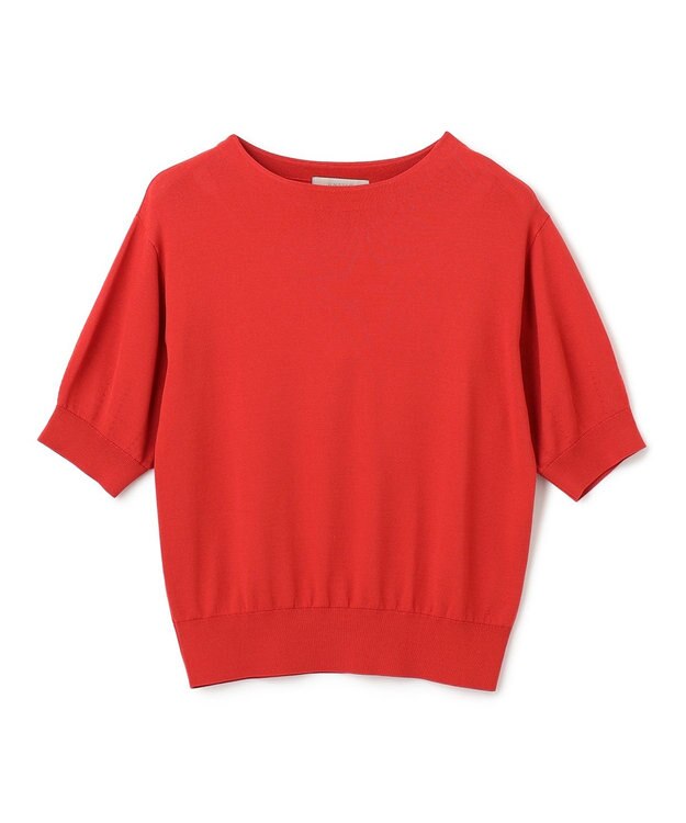 UNFILO スゴ機能 パフスリーブニット オレンジ