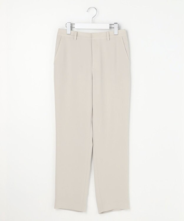 J.PRESS LADIES 【セットアップ対応】セラテリーダブルクロス テーパード パンツ グレージュ系