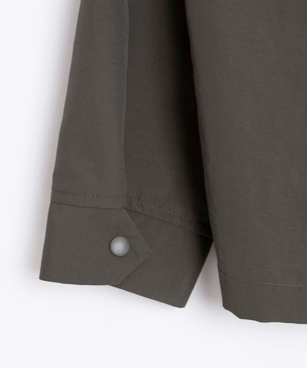 WEGO ナイロンメッシュポケットシャツ カーキ