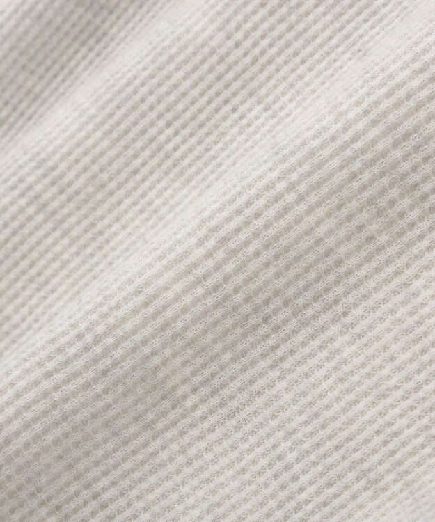 AMERICAN HOLIC 【選べる丈】ヘンリーネックワッフルメロープルオーバー Oatmeal