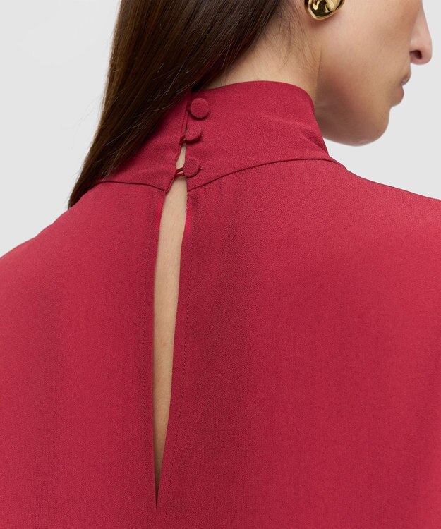 JOSEPH クレープブラウス BUICK Mulberry