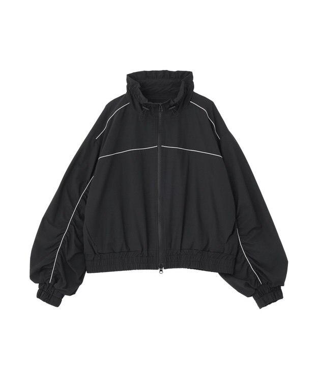 earth music&ecology パイピングブルゾン Black