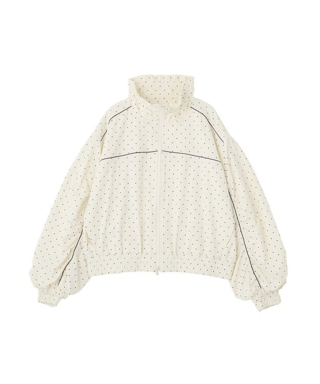 earth music&ecology パイピングブルゾン Dot