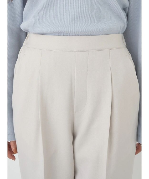 earth music&ecology テーパードパンツ Light Beige