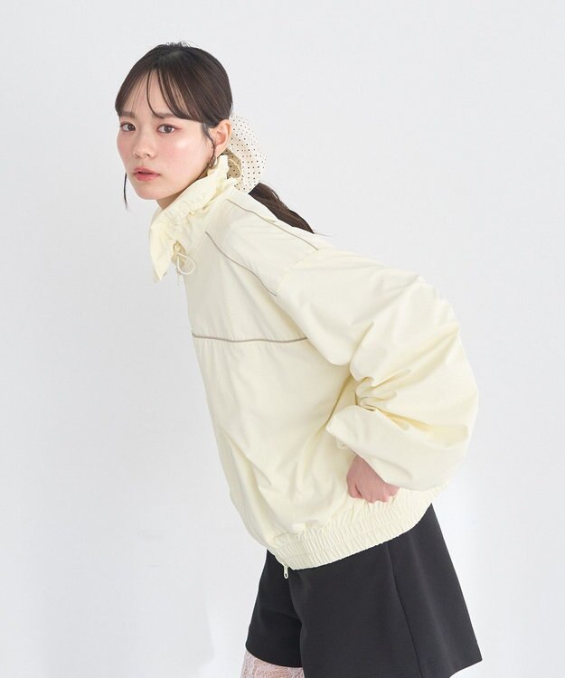 earth music&ecology パイピングブルゾン Light Yellow