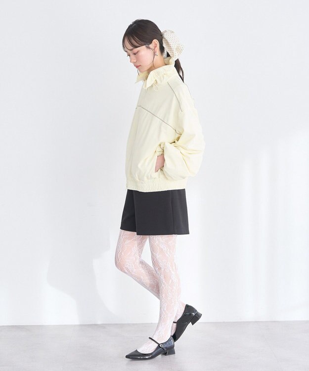 earth music&ecology パイピングブルゾン Light Yellow