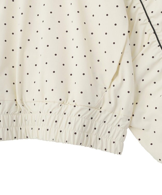 earth music&ecology パイピングブルゾン Dot