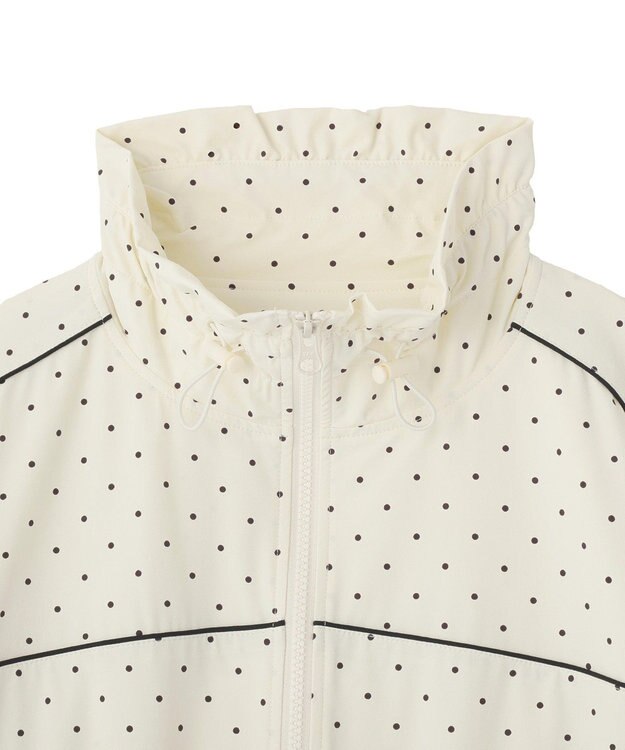 earth music&ecology パイピングブルゾン Dot