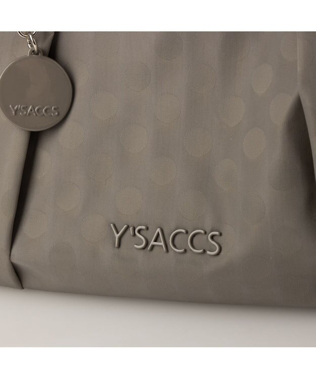 Y'SACCS Polka Dots ポシェット グレージュ