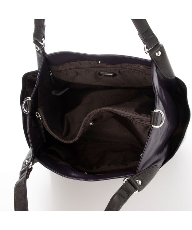 LA BAGAGERIE EMAILLERシリーズ　2wayトート　Sサイズ パープル