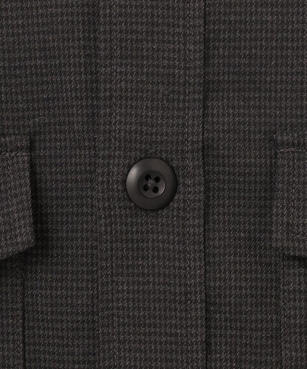 J.PRESS YORK STREET 【UNISEX】チェックCPOジャケット グレー系3