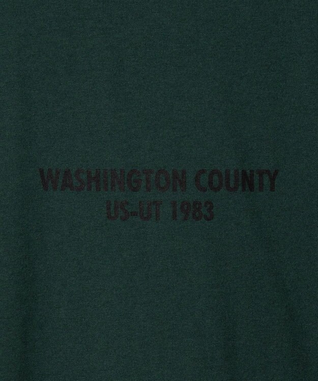 WEGO 【ユニセックス着用ITEM/2点SET】アクセ付きグラフィックアンサンブルT（LS） グリーン