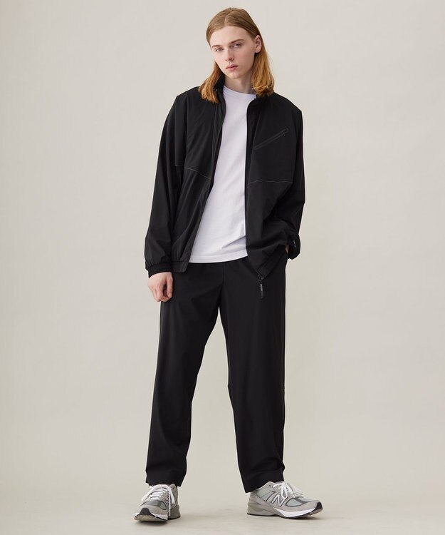 UNFILO MENS ライト ハイストレッチムーブ トラックジャケット [24年商品] クロ