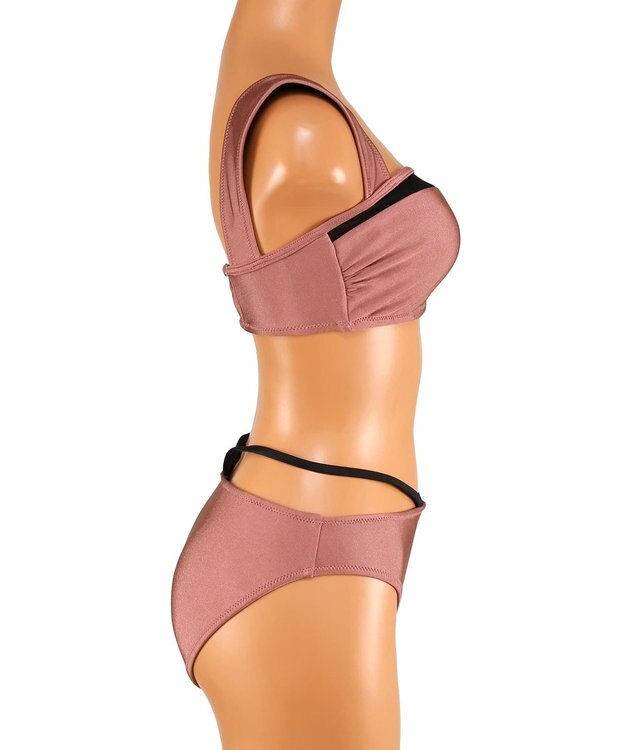 San-ai Resort（三愛水着楽園） シアーパーツバンドゥビキニ　9M 　【San-ai Resort（サンアイリゾート）】 ピンク