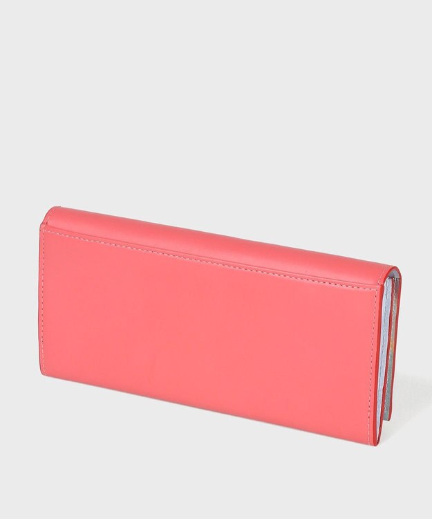 Paul Smith スプレースワールトリム 長財布 コーラル