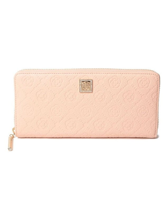 CLATHAS フリーズ ラウンド長財布 ピンク