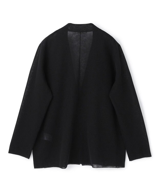 BEIGE， PYRRHOT / シアーコンビ ニットジャケット Black