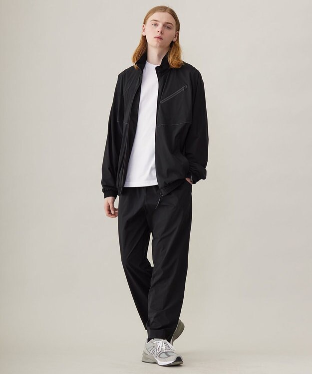 UNFILO MENS ライト ハイストレッチムーブ トラックジャケット [24年商品] クロ