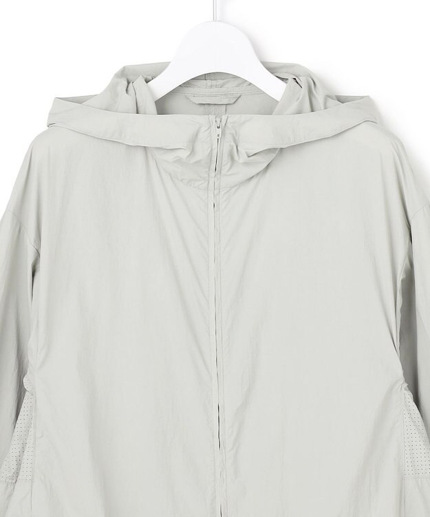 J.PRESS YORK STREET 【WOMEN】ラッシュガード サンシェードパーカー ライトグレー系