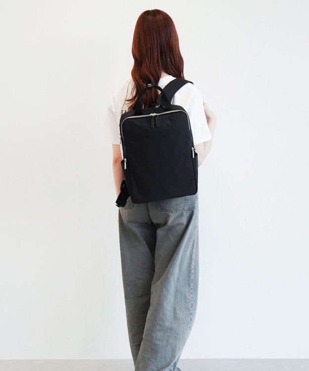 ACE BAGS & LUGGAGE 【洗える背面パッド付】 ace. フィッテムライト リュックサック A4/13.3インチ収納 20391 エース ブラック