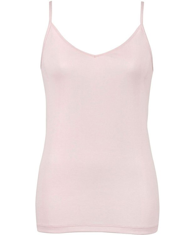 Wing インナー 【綿の贅沢オーガニック】 オーガニックコットン混素材 薄くて軽い キャミソール EL1056 ウイング／ワコール ピンク