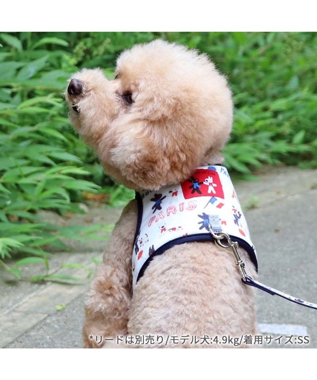 PET PARADISE リサとガスパール 保冷剤ポケット付き ハーネス ３Ｓ 小型犬 保冷剤付き
