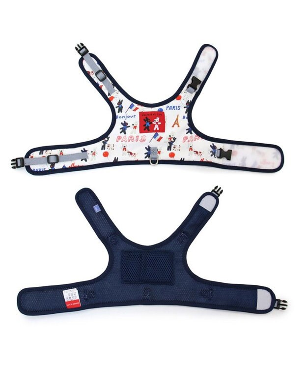 PET PARADISE リサとガスパール 保冷剤ポケット付き ハーネス ３Ｓ 小型犬 保冷剤付き