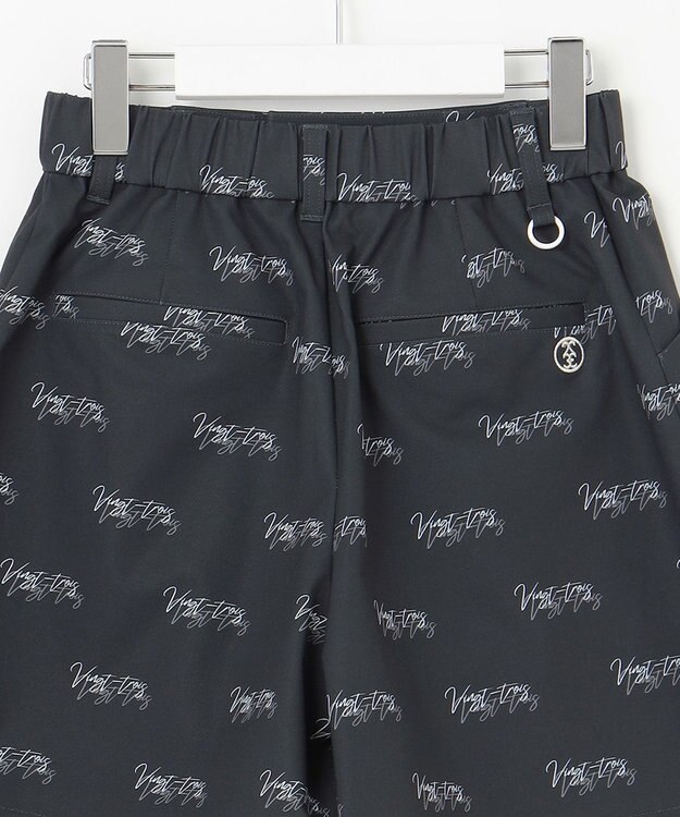 23区GOLF 着用動画あり【辻梨恵プロ着用】ロゴプリントショートパンツ ネイビー系5
