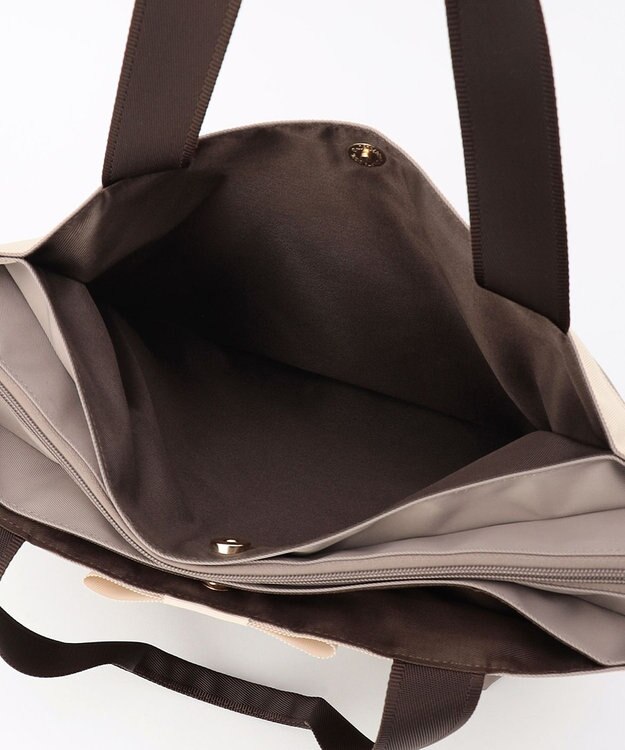 UNBILLION cachecache WEB限定ナイロンリボントートバッグＬ グレー