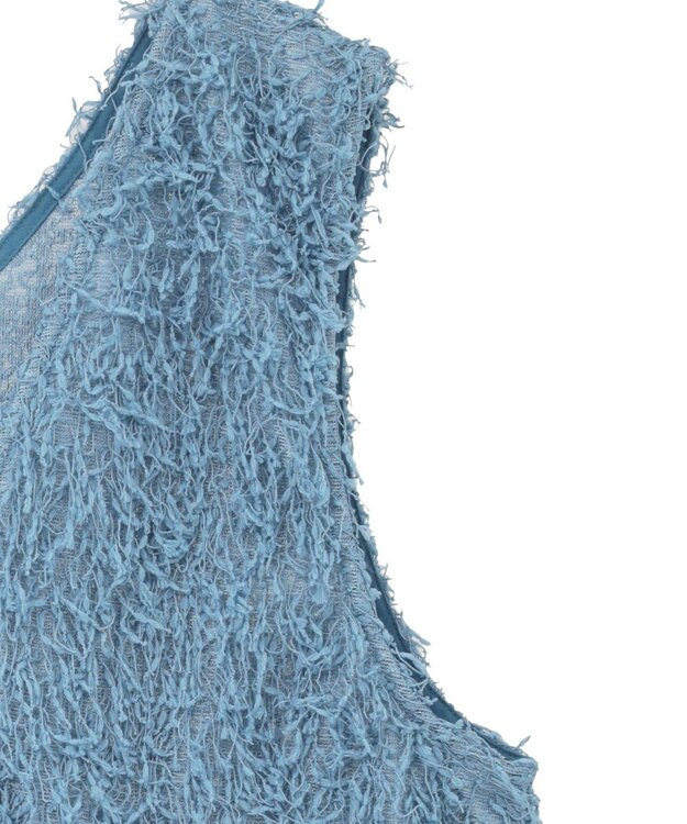 AMERICAN HOLIC 【前後2WAY】フリンジベスト Blue