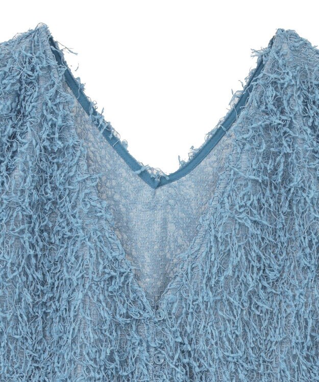 AMERICAN HOLIC 【前後2WAY】フリンジベスト Blue