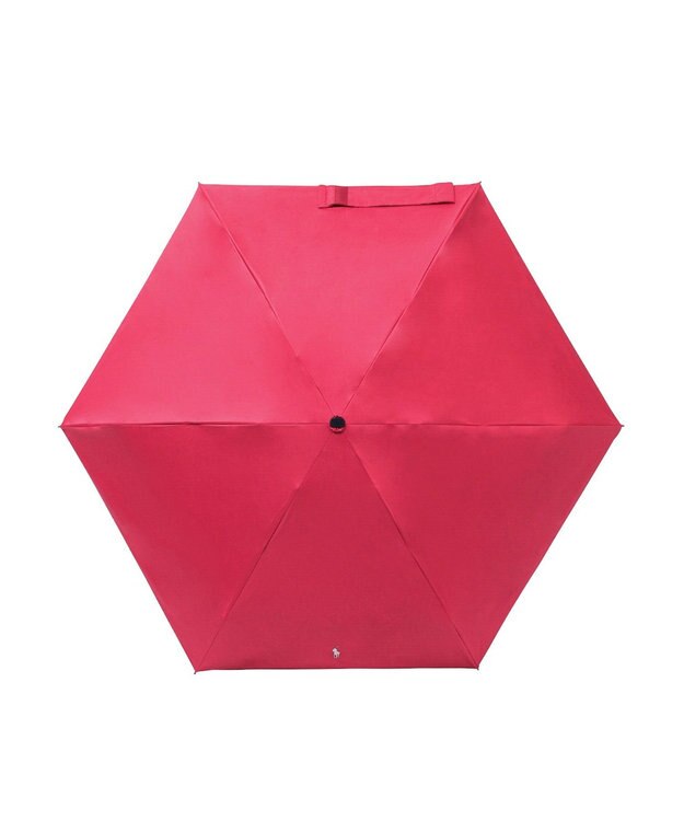 MOONBAT 【WEB限定セット/UV遮蔽率100％】POLO RALPH LAUREN （ポロ ラルフローレン）サコッシュ付き 晴雨兼用 折りたたみ傘 ポロポニー ローズピンク