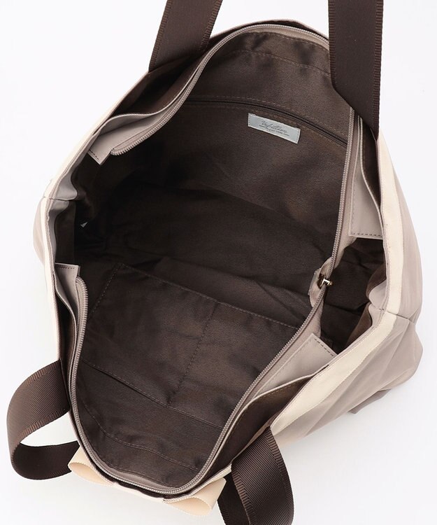 UNBILLION cachecache WEB限定ナイロンリボントートバッグＬ グレー