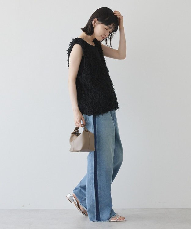 AMERICAN HOLIC 【前後2WAY】フリンジベスト Blue