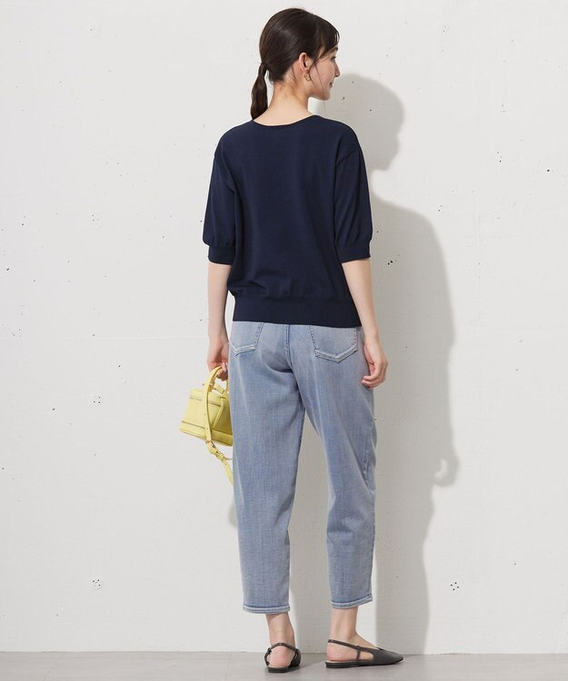 自由区 L 【WEB限定・マルチウェイ・洗える】リバーシブルスカートセットアップ ワンピース ネイビー